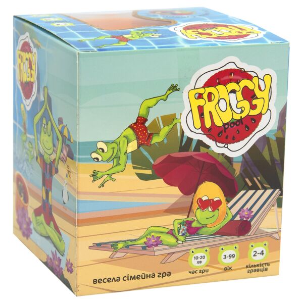 

Настільна гра "Froggy Pool" 30352 (2000903250036)