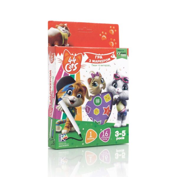 

Гра з маркером VLADI TOYS 44 Коти 3-5 років VT5010-15 (4820195058336)