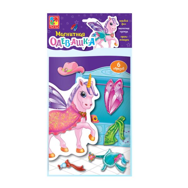 

Магнітна гра VLADI TOYS Єдиноріг VT3204-17 (4820195059500)