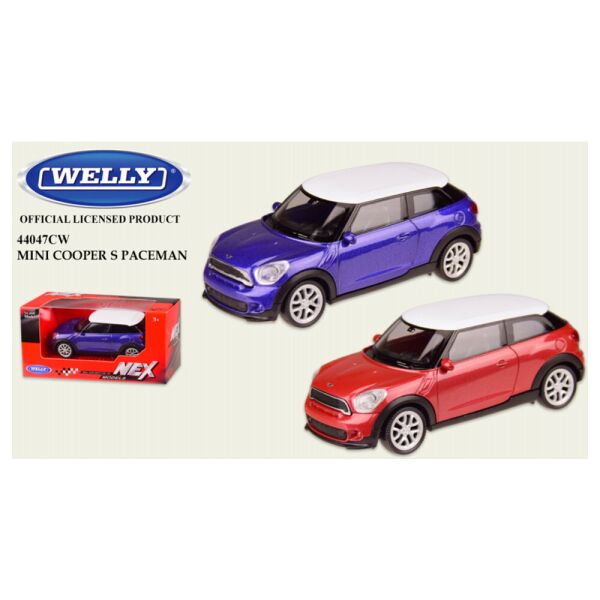 

Машина инерционная MINI COOPER PACEMAN WELLY 44047CW (2000903588252)