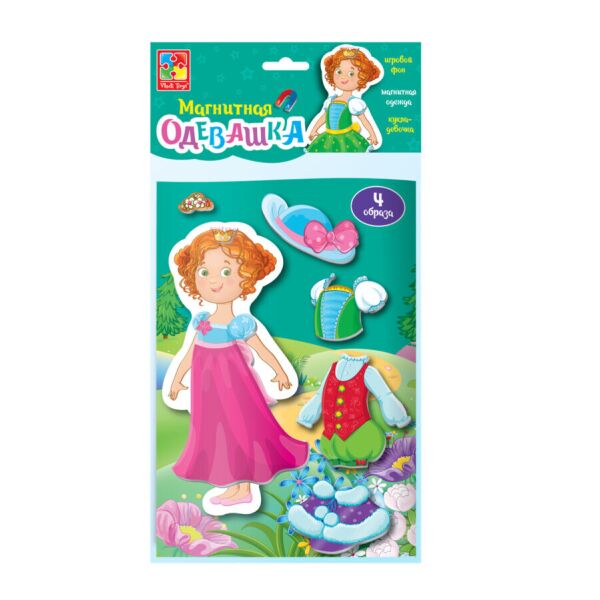 

Магнітна гра VLADI TOYS Принцеса VT3204-16 VT3204-16 (4820195059524)