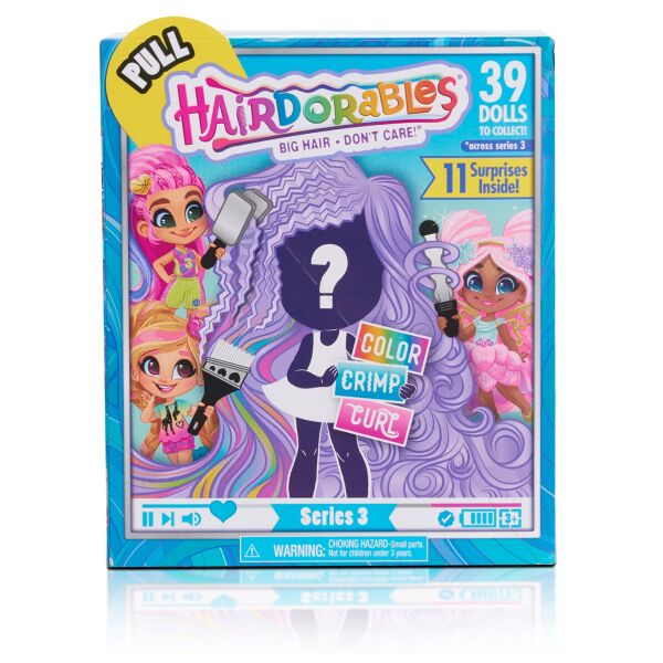 

Іграшка лялька Hairdorables Dolls 3 серія з аксес., арт. 23725 (2000903199175)