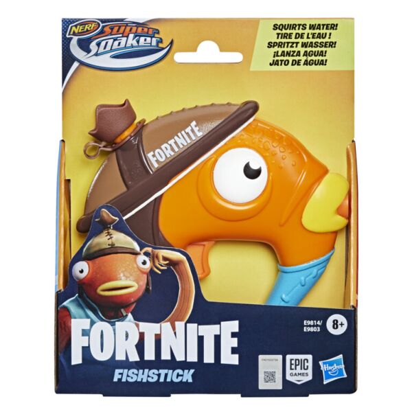 

Бластер іграшковий водний,"Нерф Супер Сокер" Fortnite Fishstick E9814 (2000904248834)