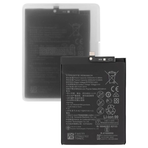 

Аккумулятор Huawei P Smart 2019, Honor 10 Lite, HB396286ECW, (3400mAh), Original PRC