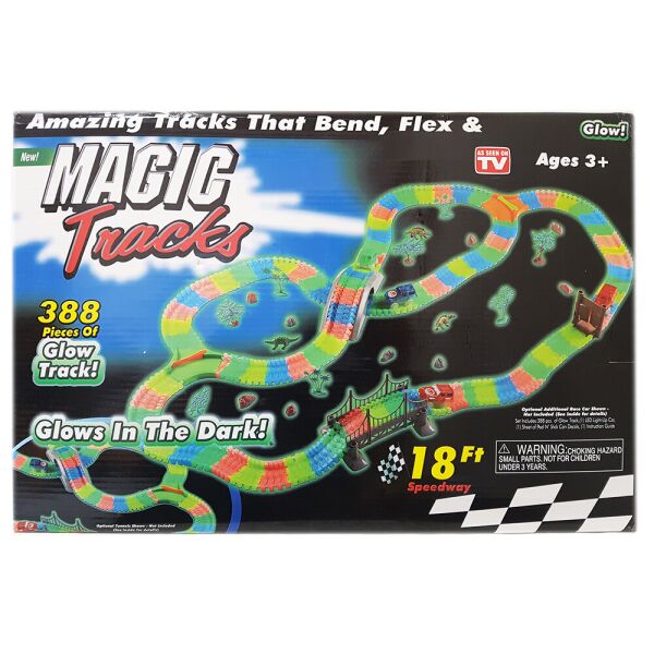 

Автомобильный гоночный трек Magic Tracks 388шт (8934574)