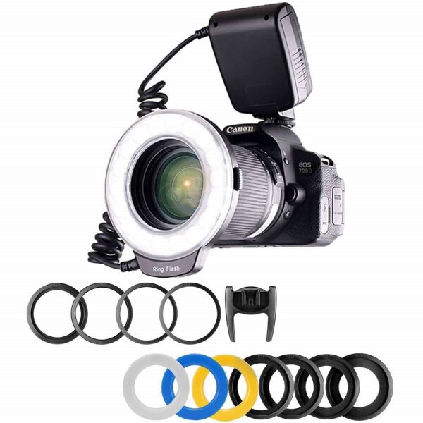 

Свет накамерный на линзу для фотоапарата кольцевая вспышка SAMTIAN RF550D (148812465)