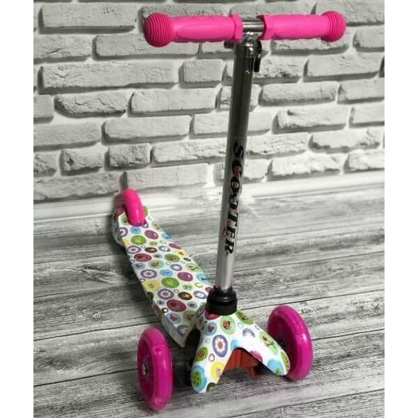 

Самокат детский Scooter Mini 3 колёса розовый (148896460) Pink