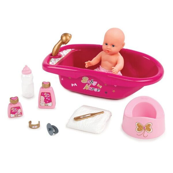 

Ванночка для куклы Baby Nurse Smoby (Набор Ванна 220302)