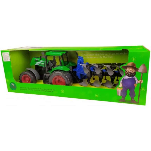 

Игрушечная машинка трактор с плугом (0432051)