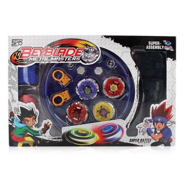 

Набор BeyBlade Metal Masters 4 волчка + Арена (Бейблейд) с пусковыми устройствами