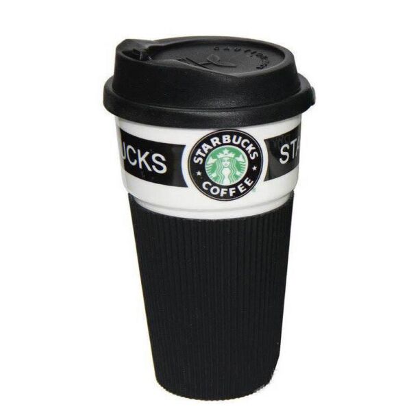 

Термокружка стакан Starbucks 350 мл (3945739) Старбакс Черная