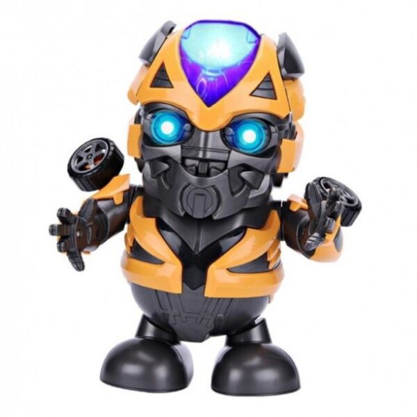 

Робот с музыкальный BO4 Robot Bumblebee Dance Hero Танцующий "Робот Бамблби" Интерактивная светящияся игрушка