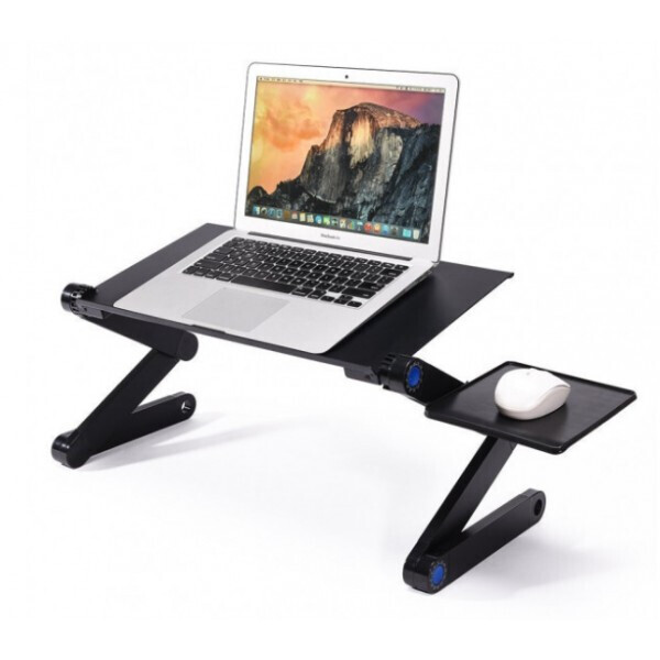 

Столик для ноутбука с активным охлаждением Table Laptop T9 Подставка с вентилятором Black
