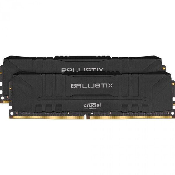 Акция на DDR4 32Gb (2x16) Crucial Ballistix Black 3200 MHz (BL2K16G32C16U4B) от Allo UA