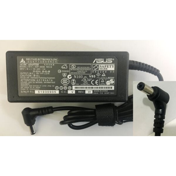 

Блок питания для ноутбука ASUS 19V/2.37A 45W 5.5*2.5