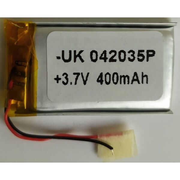 

Аккумулятор литий-полимерный GD 042035P 400 mAh универсальный