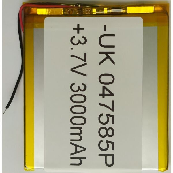 

Аккумулятор литий-полимерный GD 047585P 3000 mAh универсальный