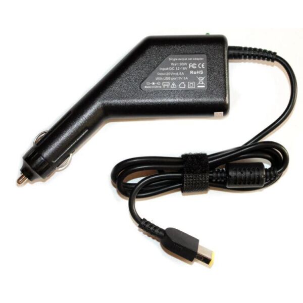 

Автомобильное зарядное устройство для ноутбуков Lenovo 20V/4.5A 90W