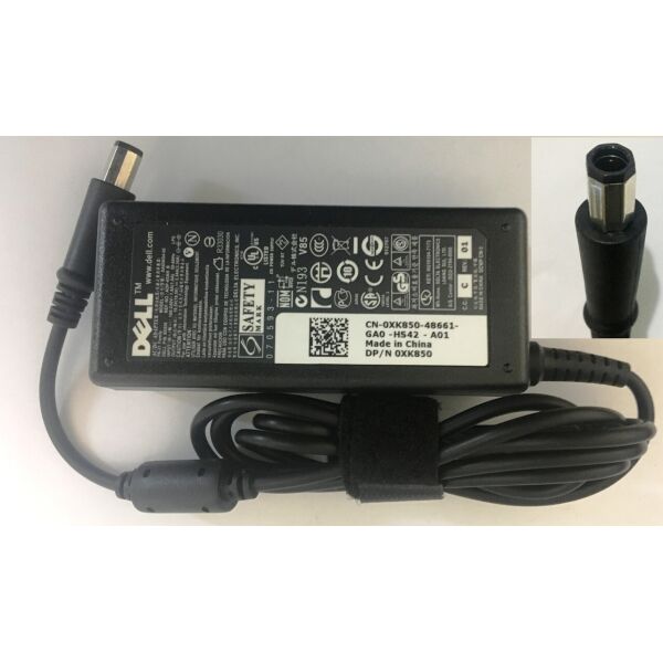 

Блок питания для ноутбука Dell 19.5V/3.34A 65W разъем 7.4/5.0