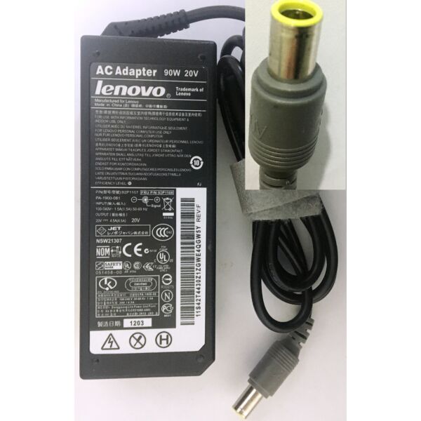 

Блок питания для ноутбука Lenovo 20V/4.5A 90W 8.0 * 7.4