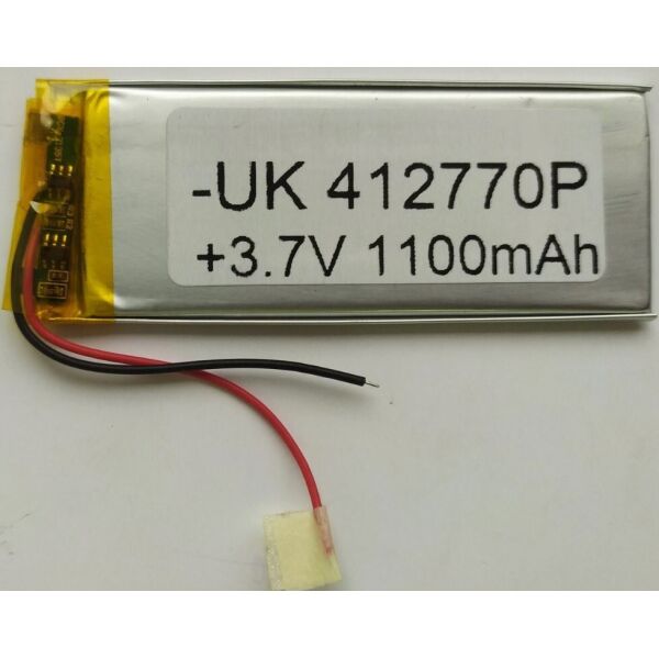 

Аккумулятор литий-полимерный GD 412770P 1100 mAh универсальный