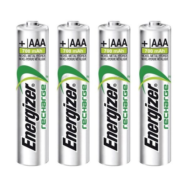 

Аккумулятор Energizer AAA 700 mAh 4шт Ni-MH