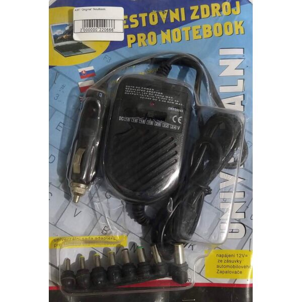 

Универсальное автомобильное зарядное устройство для ноутбуков (Laptop Adapter) "Original"
