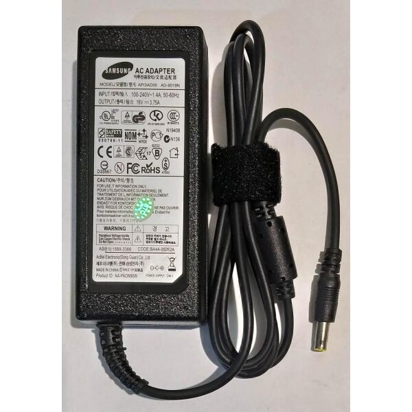 

Зарядное устройство для ноутбука Samsung 16V/3,75A
