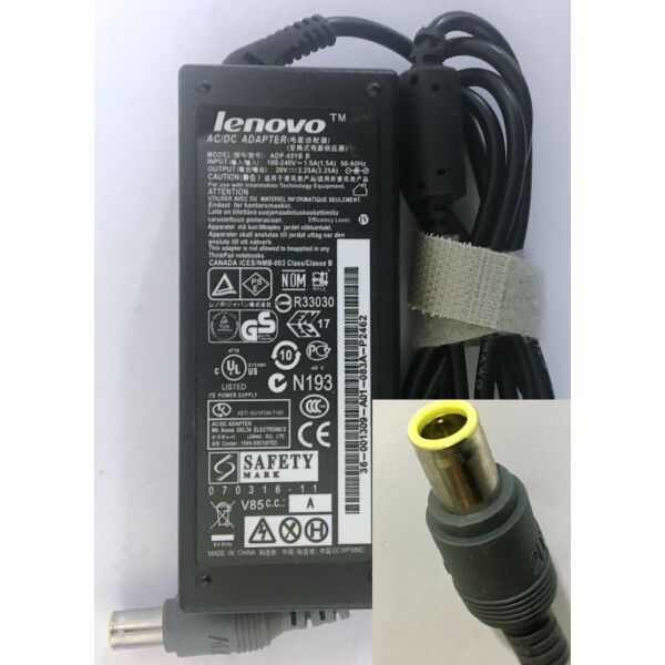 

Блок питания для ноутбука Lenovo 20V/3.25A 65W 7.9/5.5mm