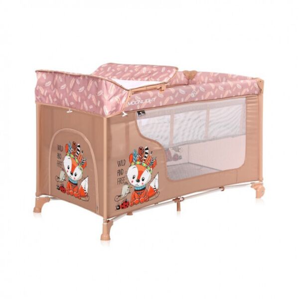 

Кровать-манеж Lorelli Moonlight 2L (MOONLIGHT 2 LAYERS BEIGE FOXY)
