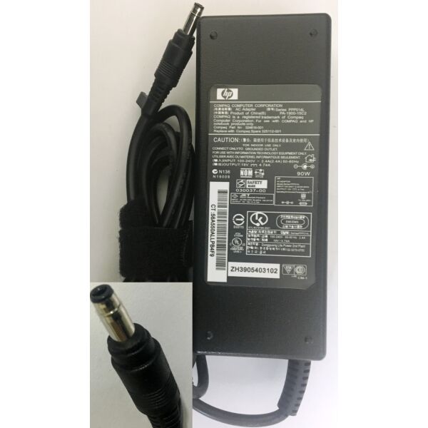 

Блок питания для ноутбука HP 19V/4,74A 90W (4.8*1.7)