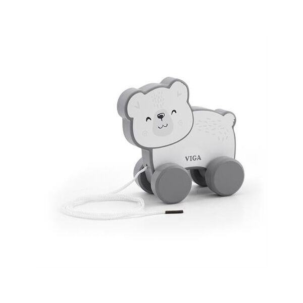 

Каталка Viga Toys PolarB Белый медведь (44001)