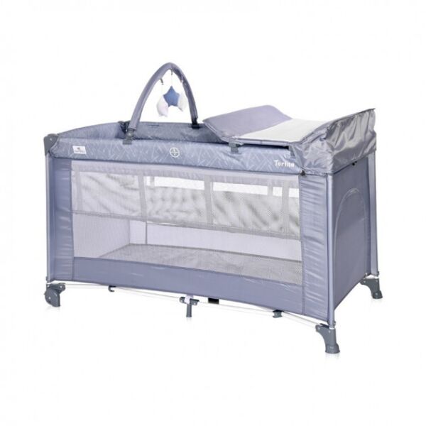 

Кровать-Манеж Lorelli Torino 2 Layer Plus Синий (TORINO 2 LAYER PLUS SILVER BLUE) (10080472124)