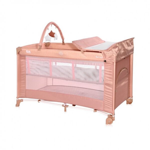 

Кровать-Манеж Lorelli Torino 2 Layer Plus (TORINO 2 LAYER PLUS MISTY ROSE) (10080472122)