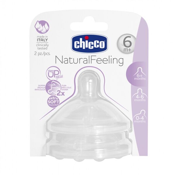 

Соска Natural Feeling для каши 2 шт., Chicco