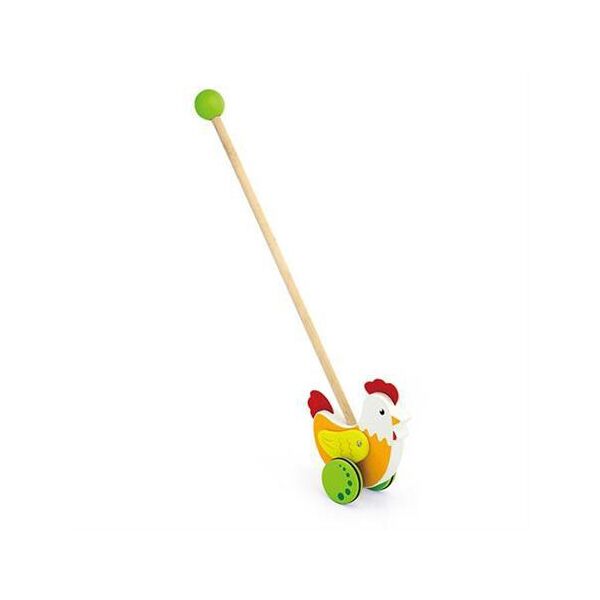 

Игрушка-каталка Viga Toys "Курочка"