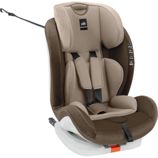 

Автокрісло CALIBRO Isofix, група I/II/III, 9-36 кг, від 9 міс, колір коричневий