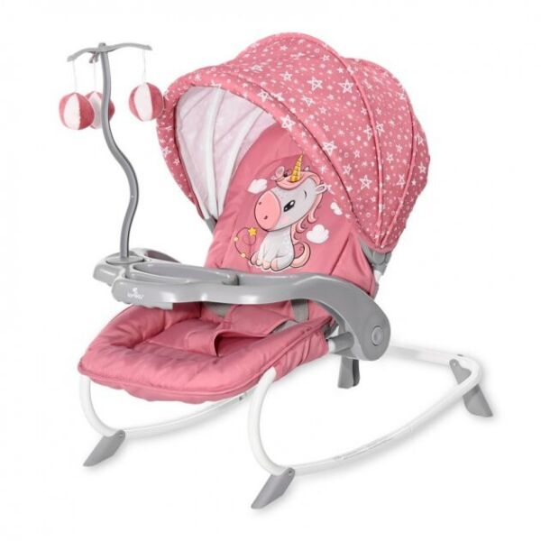 

Шезлонг Lorelli Dream Time Розовый (DREAM TIME ROSE VELVET UNICORN) (Lorelli)