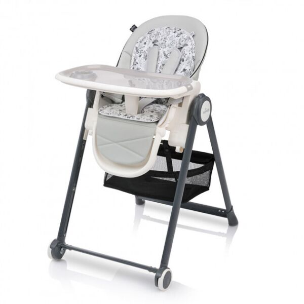 

Стульчик для кормления Baby Design PENNE 07 GRAY