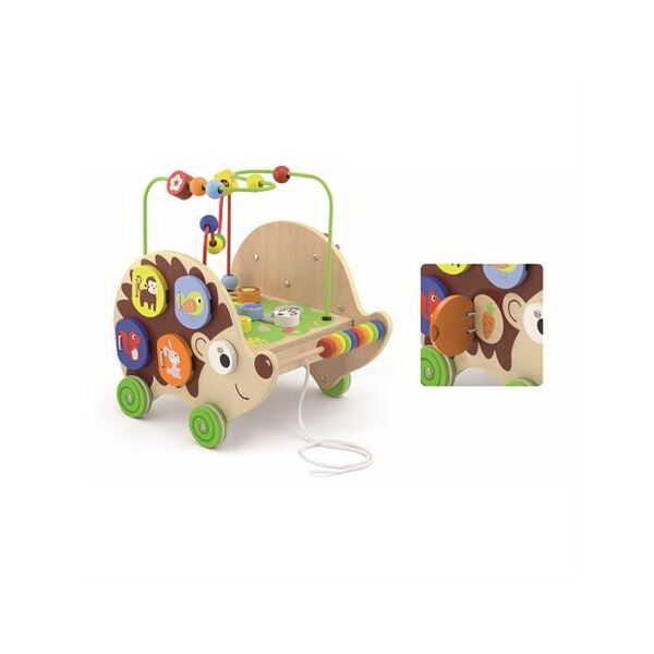 

Игрушка-каталка Viga Toys "Ежик" 4 в 1 (50012)
