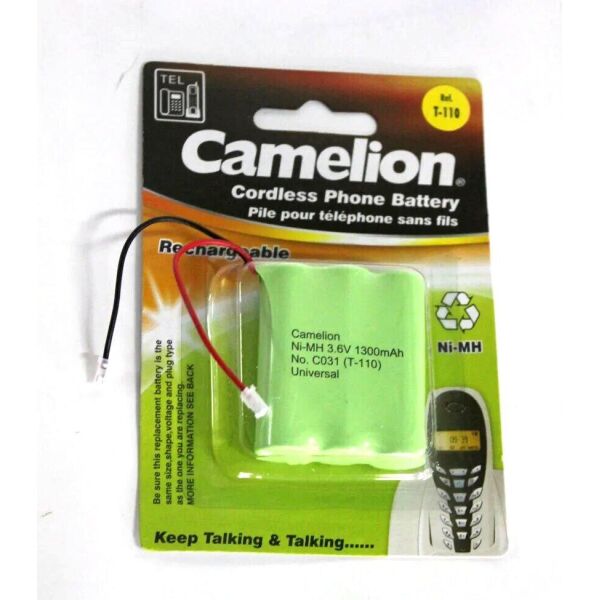 

Аккумулятор Camelion T-110 1300 mAh Ni-MH