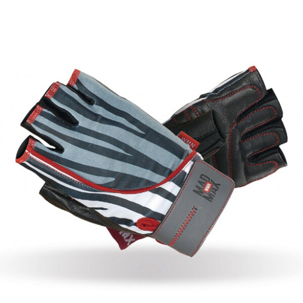 

Перчатки женские MAD MAX Nine-eleven Zebra - MFG 911 S (CN3447-1)