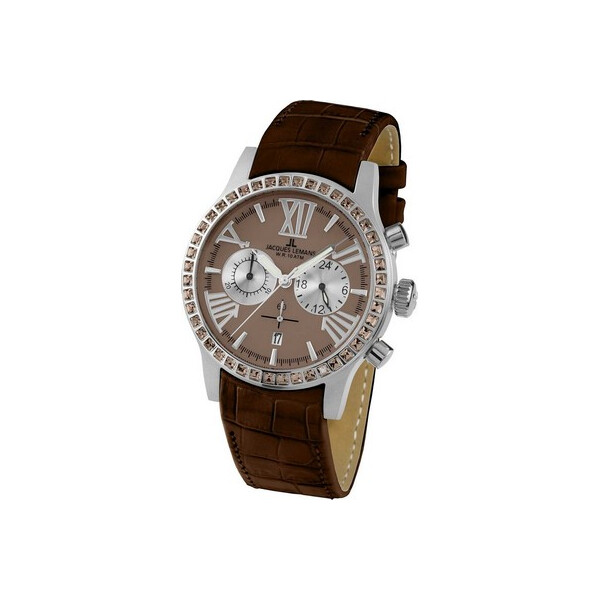 

Часы Jacques Lemans 1-1810C Porto Damen Chrono 42mm 10ATM