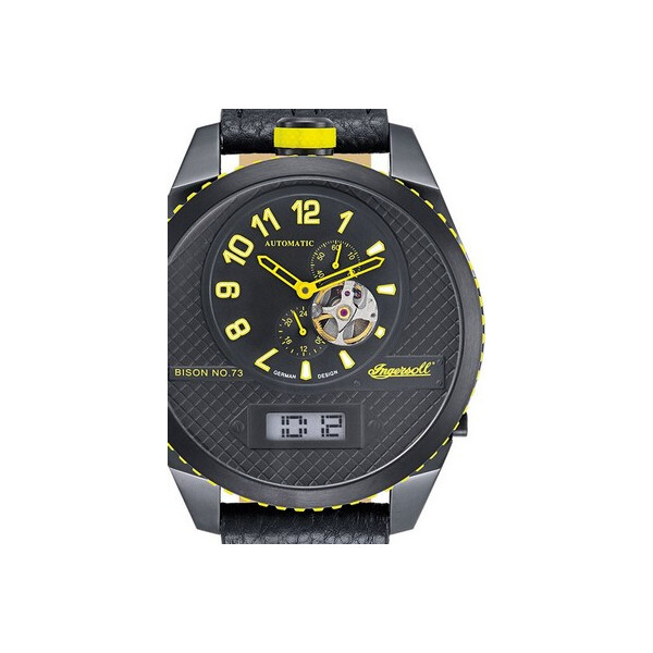 

Часы Ingersoll IN1716BBKY Automatik Herren 55mm 10ATM