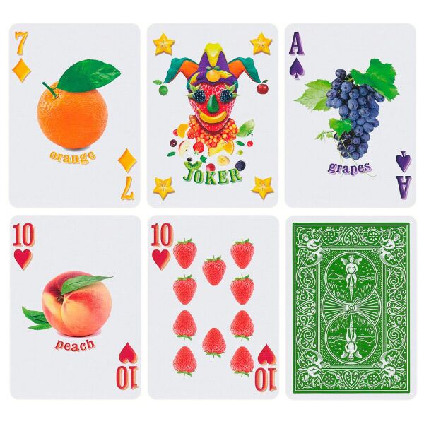 

Игральные карты Bicycle Fruit Deck Rider Back