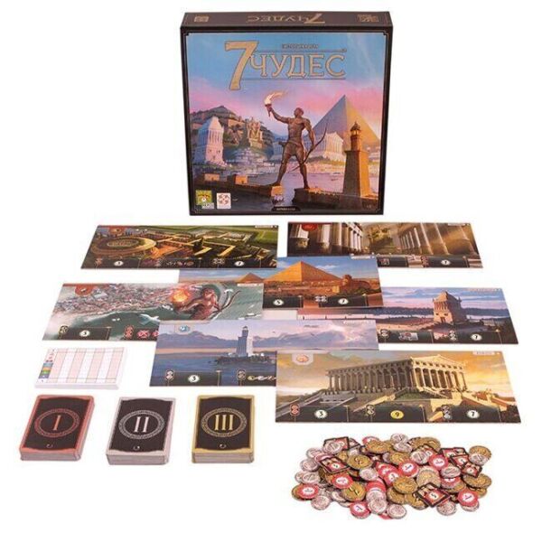 

7 Чудес: Второе Издание (7 Wonders: Second Edition) RUS