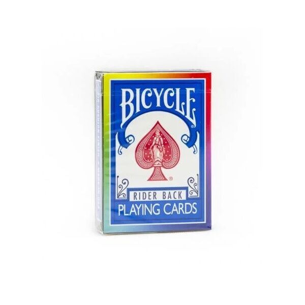 

Игральные карты Bicycle Rider Back (Rainbow Black)