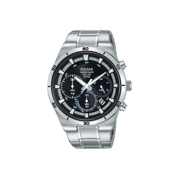

Часы Pulsar PZ5039X1 Solar Chronograph 44mm 10ATM