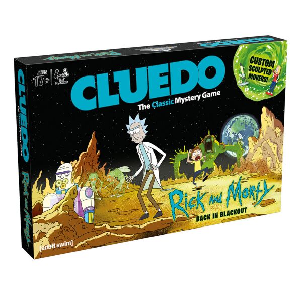 

CLUEDO Rick and Morty Edition (КЛУЭДО Рик и Морти) ENG