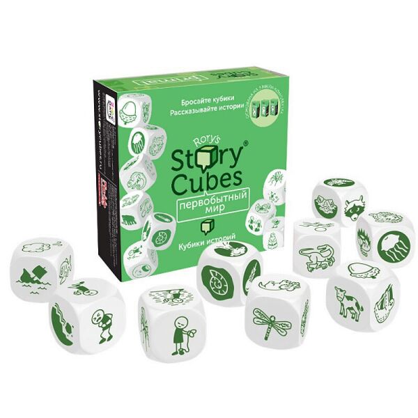 

Сказочные Кубики Историй Рори. Первобытный мир (Rory's Story Cubes. Primal)